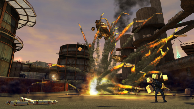 Illustration for article titled New Crackdown 2 Screenshots, Artwork